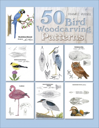50 Bird Woodcarving Patterns