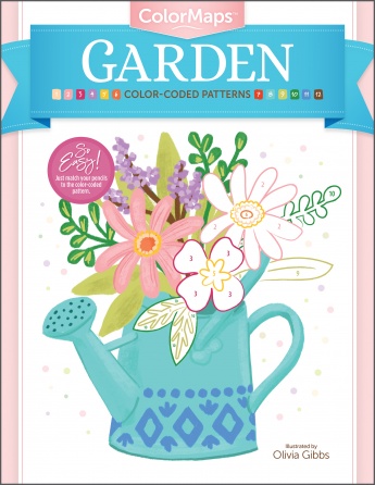 ColorMaps: Garden: Color-Coded Patterns Adult Coloring Book ColorMaps: Garden: Color-Coded Patterns Adult Coloring Book